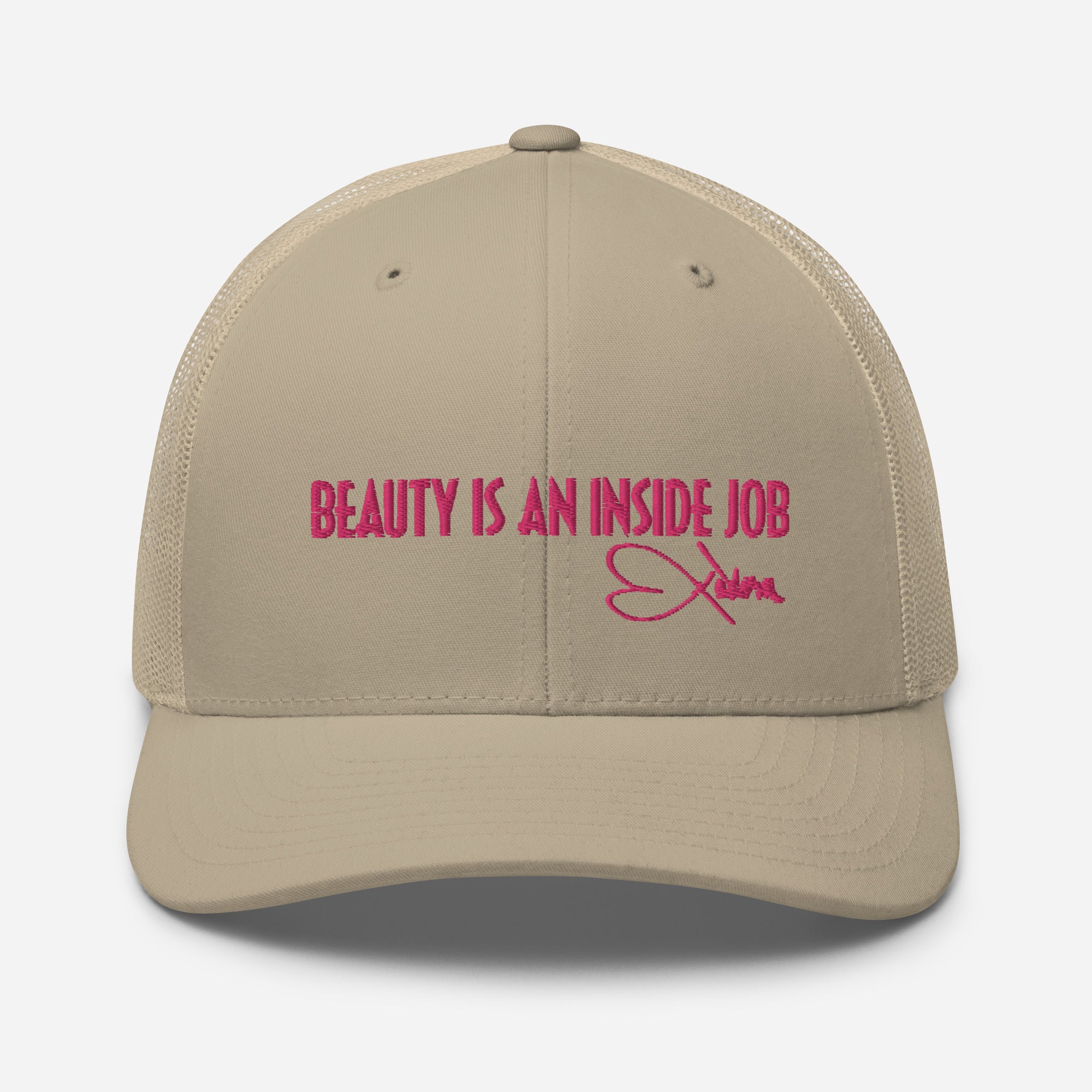 BEAUTY IS AN INSIDE JOB - Trucker Cap - P