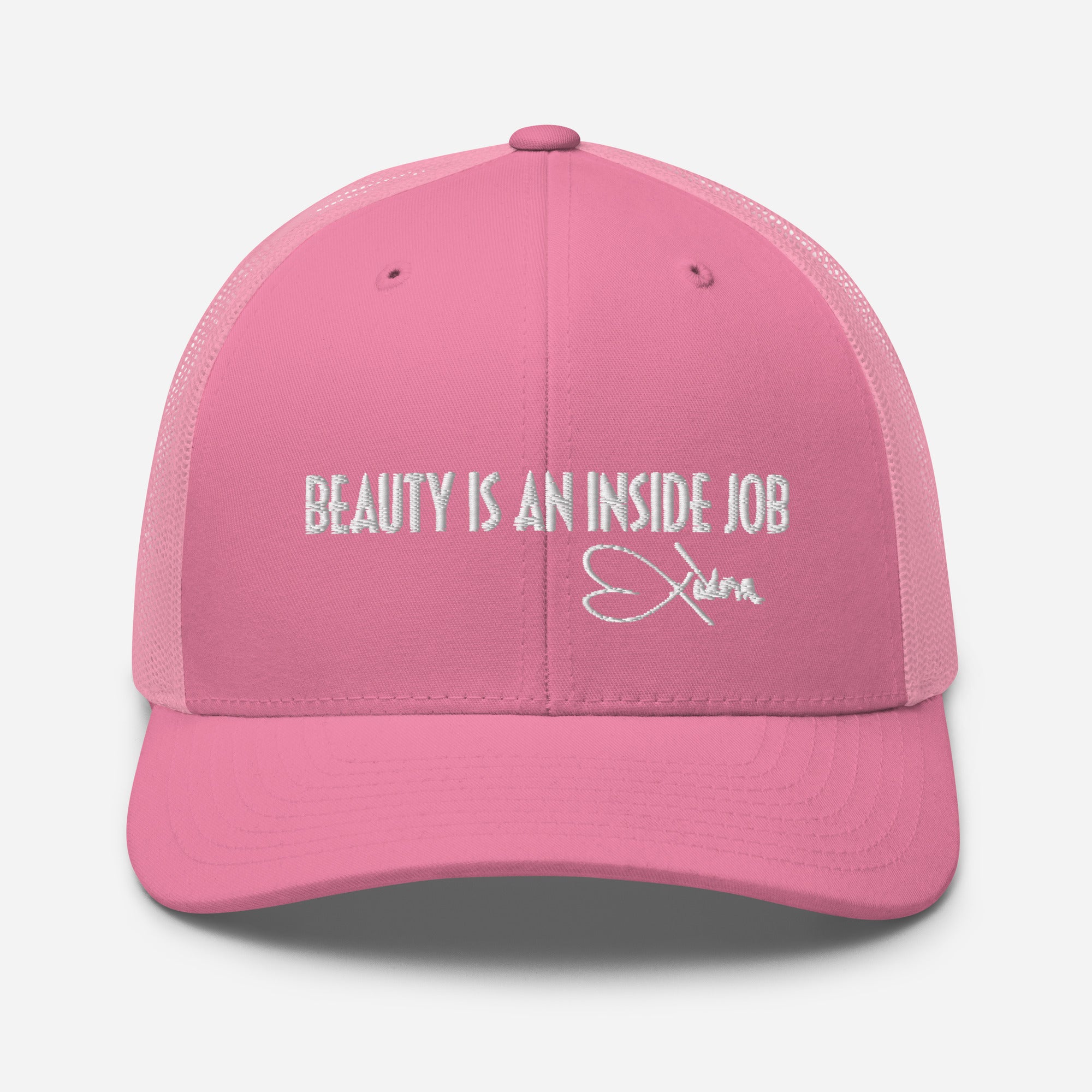 BEAUTY IS AN INSIDE JOB - Trucker Cap -W