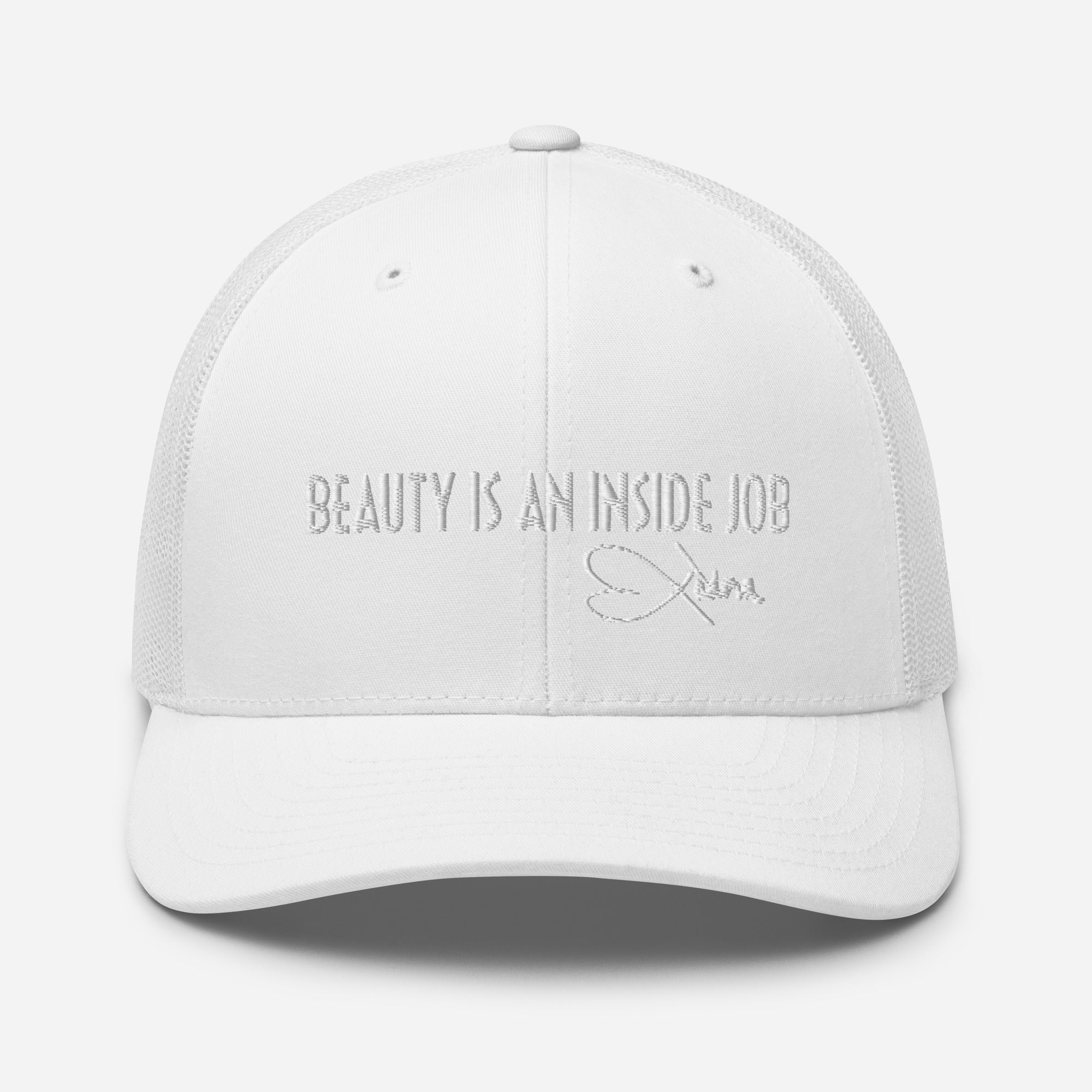 BEAUTY IS AN INSIDE JOB - Trucker Cap -W